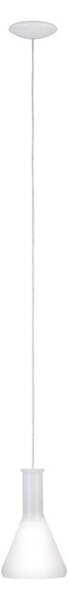 Eglo 62264 - Lampada a sospensione su cavo PASCOA 1xE27/60W/230V 16,8 cm bianco