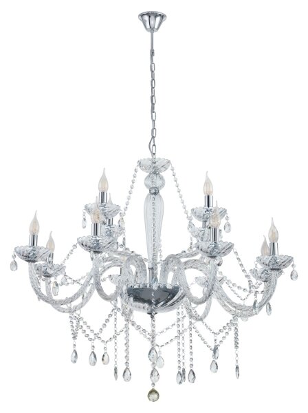 Eglo 39102 - Lampadario BASILANO 1 12xE14/40W/230V