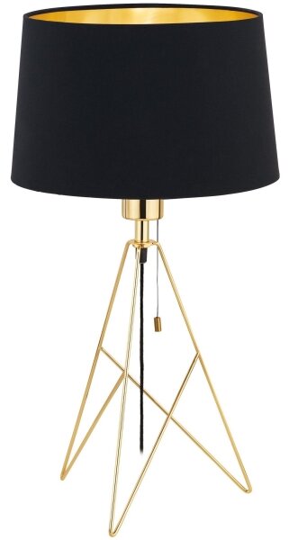 Eglo 39179 - Lampada da tavolo CAMPORALE 1xE27/60W/230V