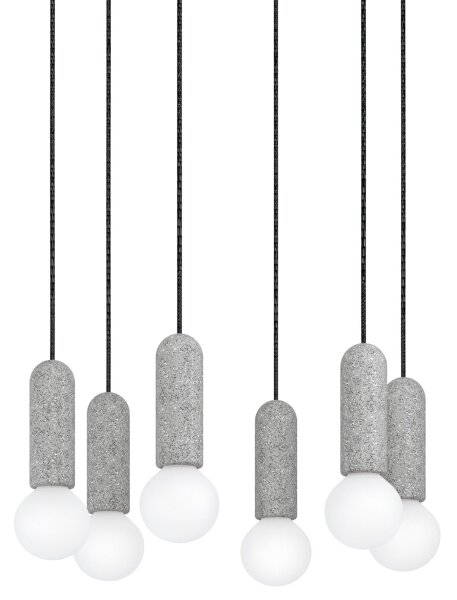 Eglo 39833 - Lampadario a sospensione con filo GIACONECCHIA 6xE27/40W/230V ragno