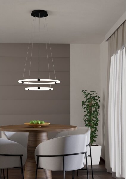 Eglo 39839 - Lampadario LED a sospensione su cavo BANDERILLAS LED/22W/230V