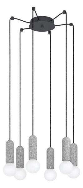 Eglo 39833 - Lampadario a sospensione con filo GIACONECCHIA 6xE27/40W/230V ragno