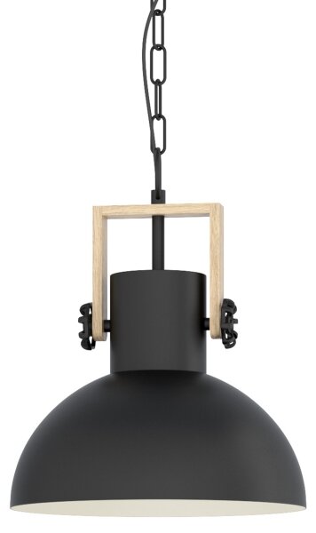 Eglo 44056 - Lampadario a catena LUBENHAM 1xE27/28W/230V