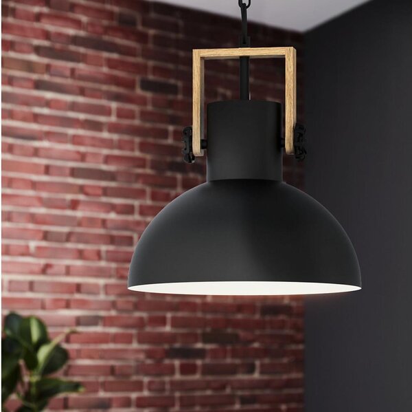 Eglo 43162 - Lampadario a sospensione con catena LUBENHAM 1xE27/28W/230V