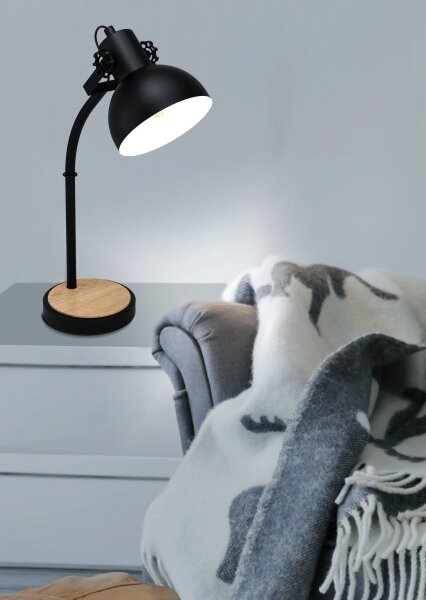 Eglo 43165 - Lampada da tavolo LUBENHAM 1xE27/28W/230V