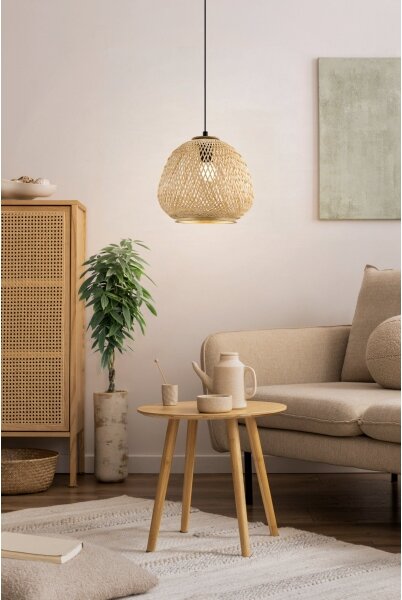 Eglo 43261 - Lampadario a sospensione con filo DEMBLEBY 1xE27/40W/230V