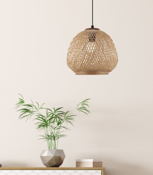 Eglo 43261 - Lampadario a sospensione con filo DEMBLEBY 1xE27/40W/230V