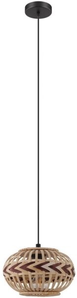 Eglo 43269 - Lampadario a sospensione con filo DONDARRION 1xE27/40W/230V