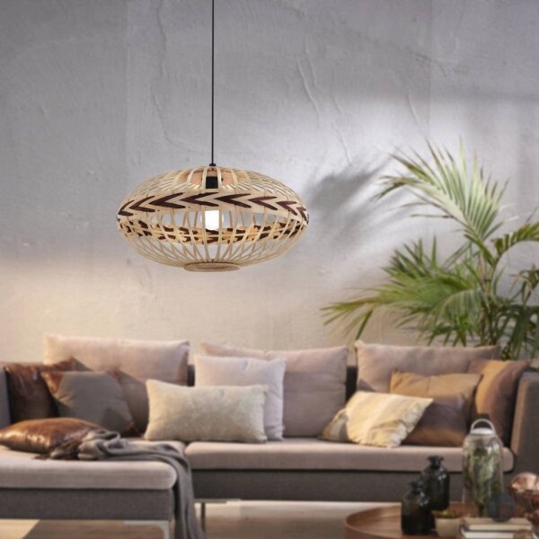 Eglo 43272 - Lampadario a sospensione con filo DONDARRION 1xE27/40W/230V