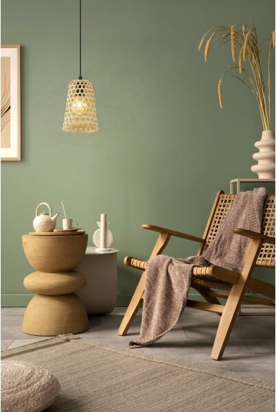 Eglo 43252 - Lampadario a sospensione con filo CLAVERDON 1xE27/40W/230V diametro 180mm