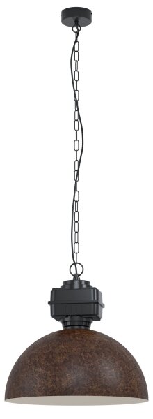 Eglo 43299 - Lampadario a sospensione con catena ROCKINGHAM 1xE27/40W/230V