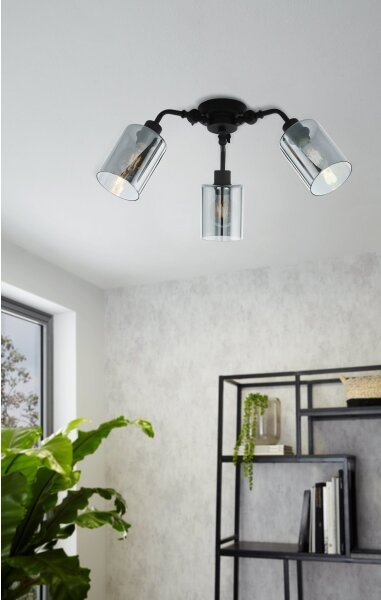 Eglo 43308 - Lampadario a plafone FORESTBURG 3xE27/40W/230V