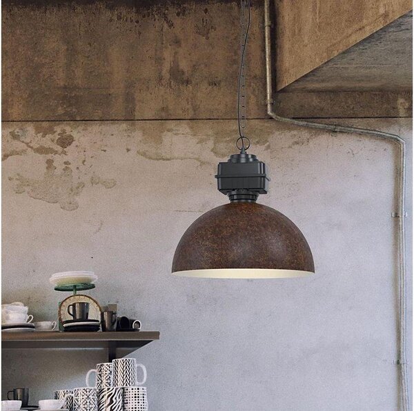 Eglo 43299 - Lampadario a sospensione con catena ROCKINGHAM 1xE27/40W/230V