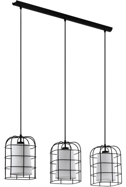 Eglo 43355 - Lampadario a sospensione con filo BITTAMS 3xE27/28W/230V