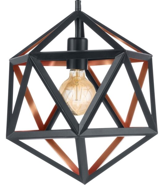 Eglo 43348 - Lampadario a sospensione con filo EMBLETON 1 1xE27/60W/230V