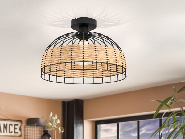 Eglo 43398 - Plafoniera ANWICK 1xE27/60W/230V
