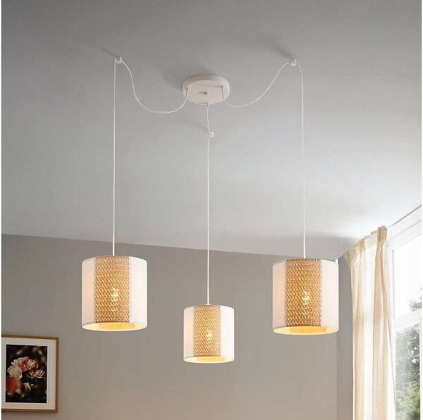 Eglo 43403 - Lampadario a sospensione con filo ARNHEM 3xE27/40W/230V ragno