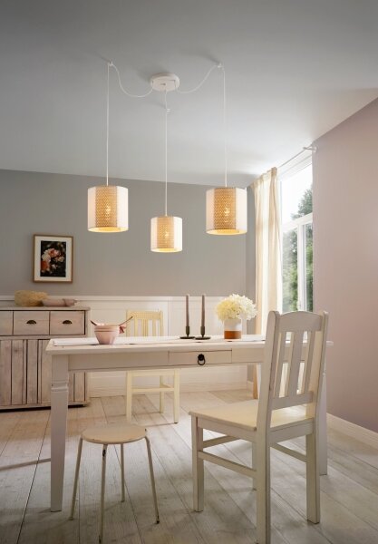 Eglo 43403 - Lampadario a sospensione con filo ARNHEM 3xE27/40W/230V ragno