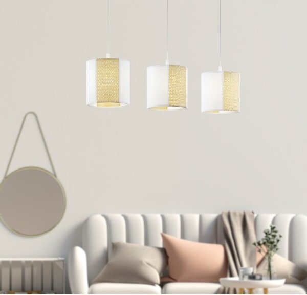 Eglo 43402 - Lampadario a sospensione con filo ARNHEM 3xE27/40W/230V