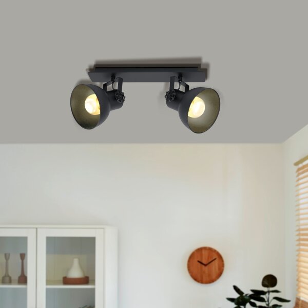Eglo 43432 - Luce Spot BARNSTAPLE 2 2xE27/40W/230V