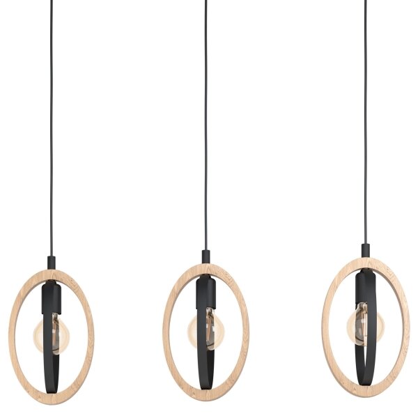 Eglo 43462 - Lampadario a sospensione con filo BASILDON 3xE27/40W/230V