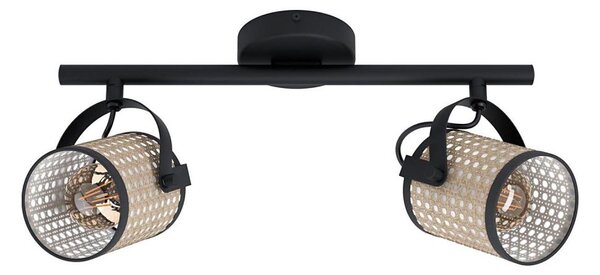 Eglo 43494 - Luce Spot RUSCOMB 2xE27/10W/230V