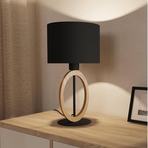 Eglo 43569 - Lampada da tavolo BASILDON 1xE27/40W/230V
