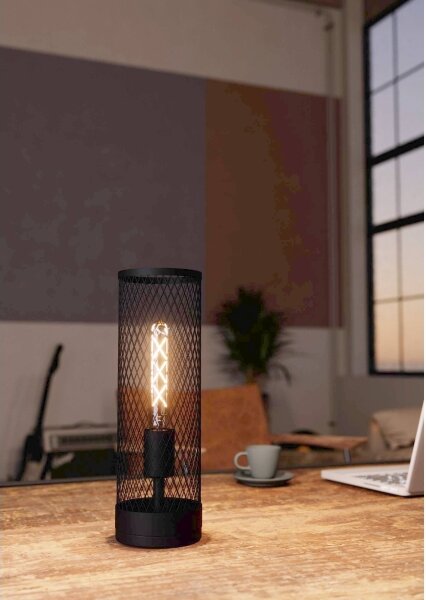 Eglo 43536 - Lampada da tavolo REDCLIFFE 1xE27/40W/230V