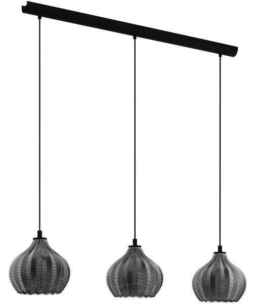 Eglo 43577 - Lampadario su corda TAMAALLAT 3xE27/40W/230V