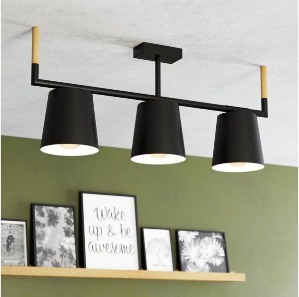 Eglo 43611 - Lampadario su palo LACEY 3xE27/40W/230V