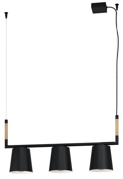 Eglo 43612 - Lampadario a sospensione con filo LACEY 3xE27/40W/230V