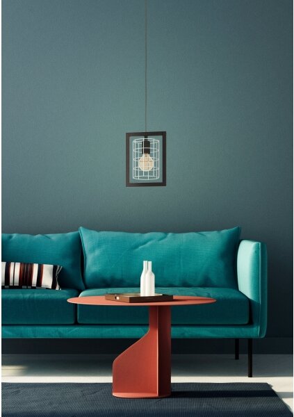 Eglo 43662 - Lampadario su corda JUBILY 1xE27/40W/230V