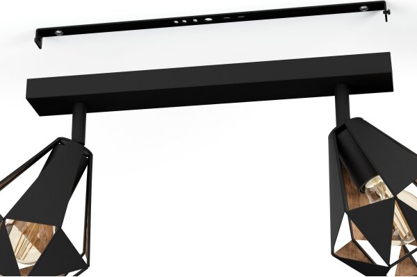 Eglo 43716 - Faretto CARLTON 2xE27/40W/230V