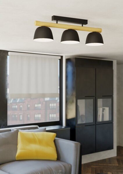 Eglo 43738 - Lampadario a plafone SHERBURN 3xE27/40W/230V
