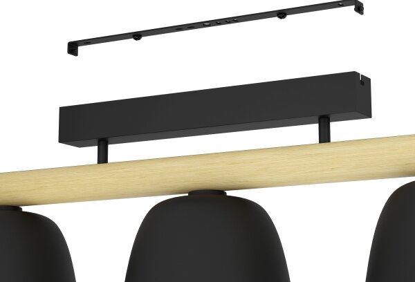 Eglo 43738 - Lampadario a plafone SHERBURN 3xE27/40W/230V