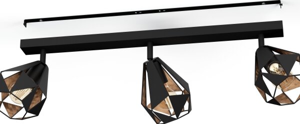 Eglo 43717 - Faretto CARLTON 3xE27/40W/230V