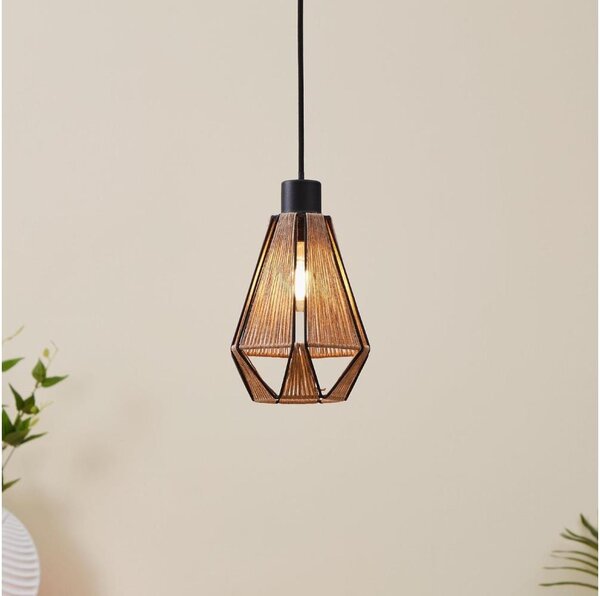 Eglo 43776 - Lampadario a cavo ADWICKLE 1xE27/40W/230V