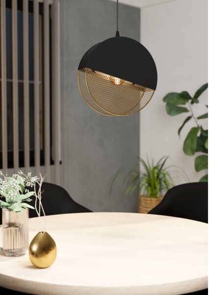 Eglo 43811 - Lampadario a sospensione con filo MUMBLES 1xE27/40W/230V