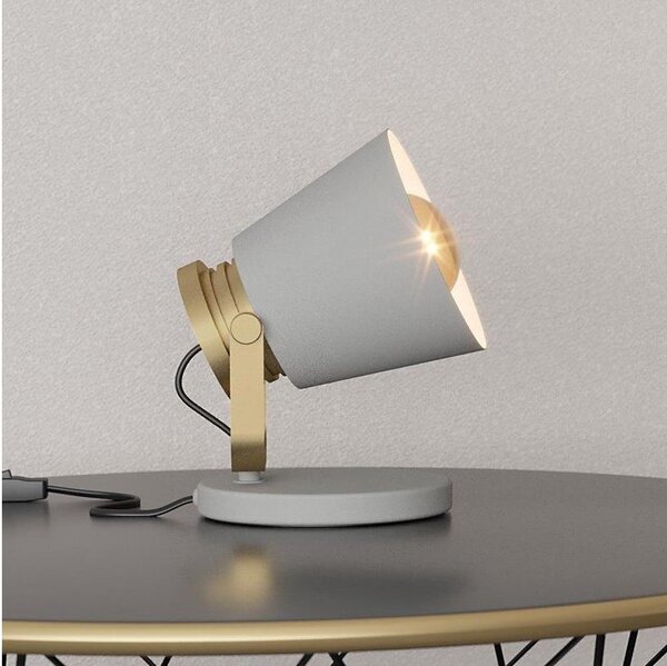 Eglo 43841 - Lampada da tavolo TWICKEN 1xE27/28W/230V