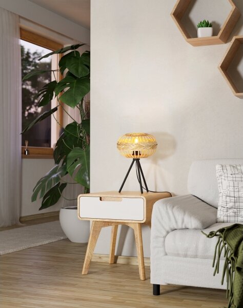 Eglo 43865 - Lampada da tavolo AMSFIELD 1xE27/40W/230V
