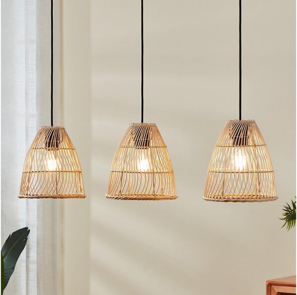 Eglo 43867 - Lampadario a sospensione AYESGARTH 3xE27/40W/230V