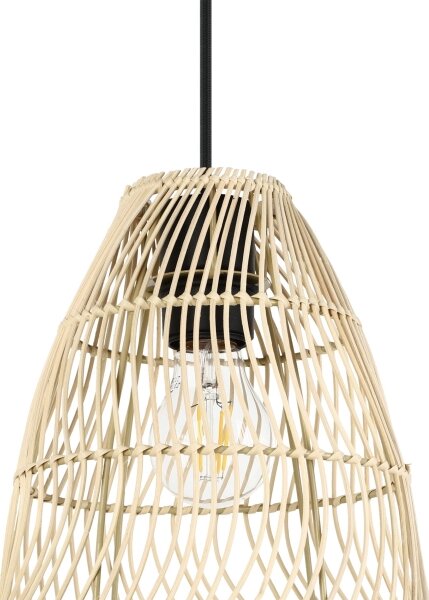 Eglo 43867 - Lampadario a sospensione AYESGARTH 3xE27/40W/230V