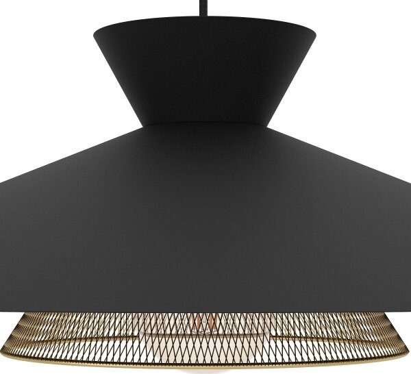 Eglo 43885 - Lampadario a sospensione con filo GRIZEDALE 1xE27/40W/230V