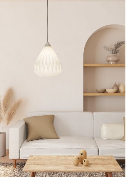 Eglo 43932 - Lampadario a sospensione con filo MINTING 1xE27/25W/230V diametro 31 cm
