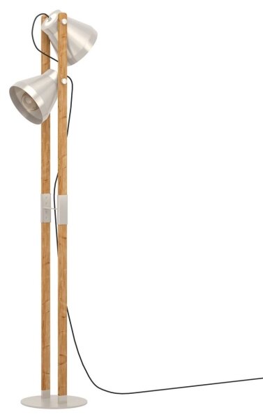 Eglo 43954 - Lampada con piedistallo CAWTON 2xE27/40W/230V