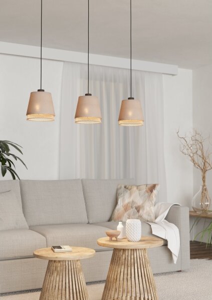 Eglo 43976 - Lampadario a sospensione con filo TABLEY 3xE27/40W/230V