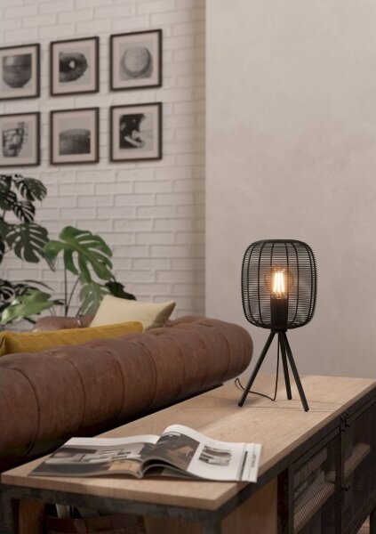 Eglo 43967 - Lampada da tavolo RINROE 1xE27/40W/230V