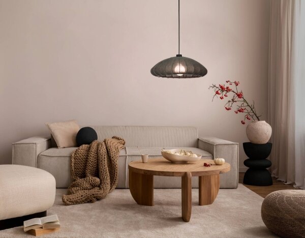 Eglo 43961 - Lampadario a sospensione con filo BARLASTON 1xE27/40W/230V diametro 45 cm