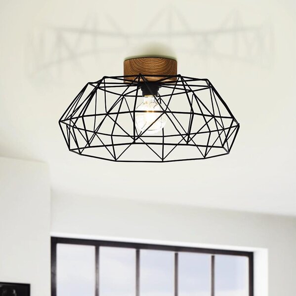 Eglo 44088 - Plafoniera PADSTOW 1xE27/60W/230V
