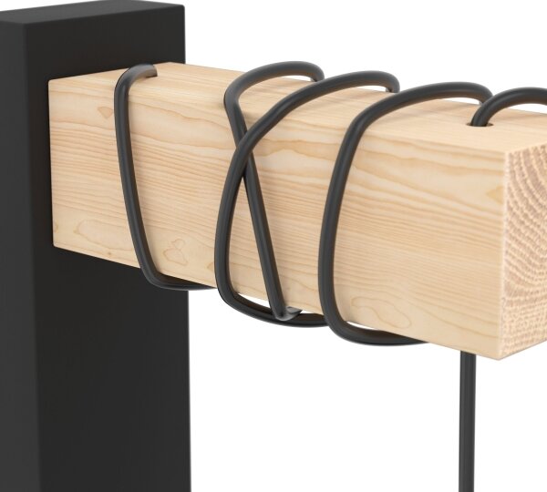 Eglo 44078 - Lampada da parete TOWNSHEND 1xE27/60W/230V